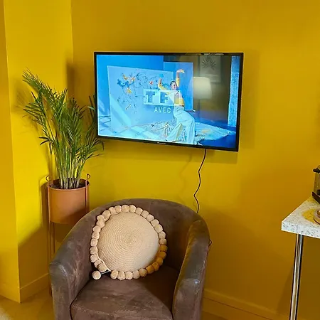 Le Sunlight, Gare Centre Ville, 4 Personnes Apartment Le Mans