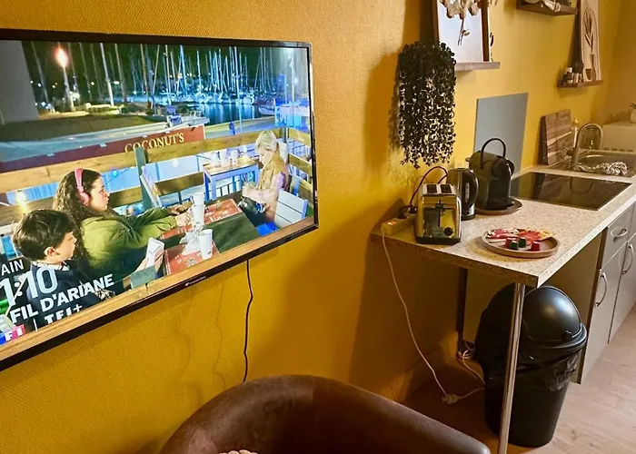 Le Sunlight, Gare Centre Ville, 4 Personnes Apartamento *